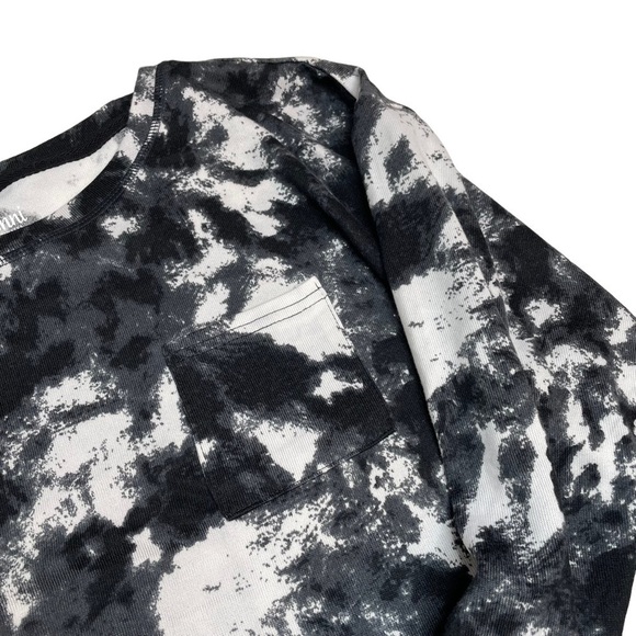 Jenni Super Soft Sleep Shirt White Black Grey Small New - Picture 7 of 7